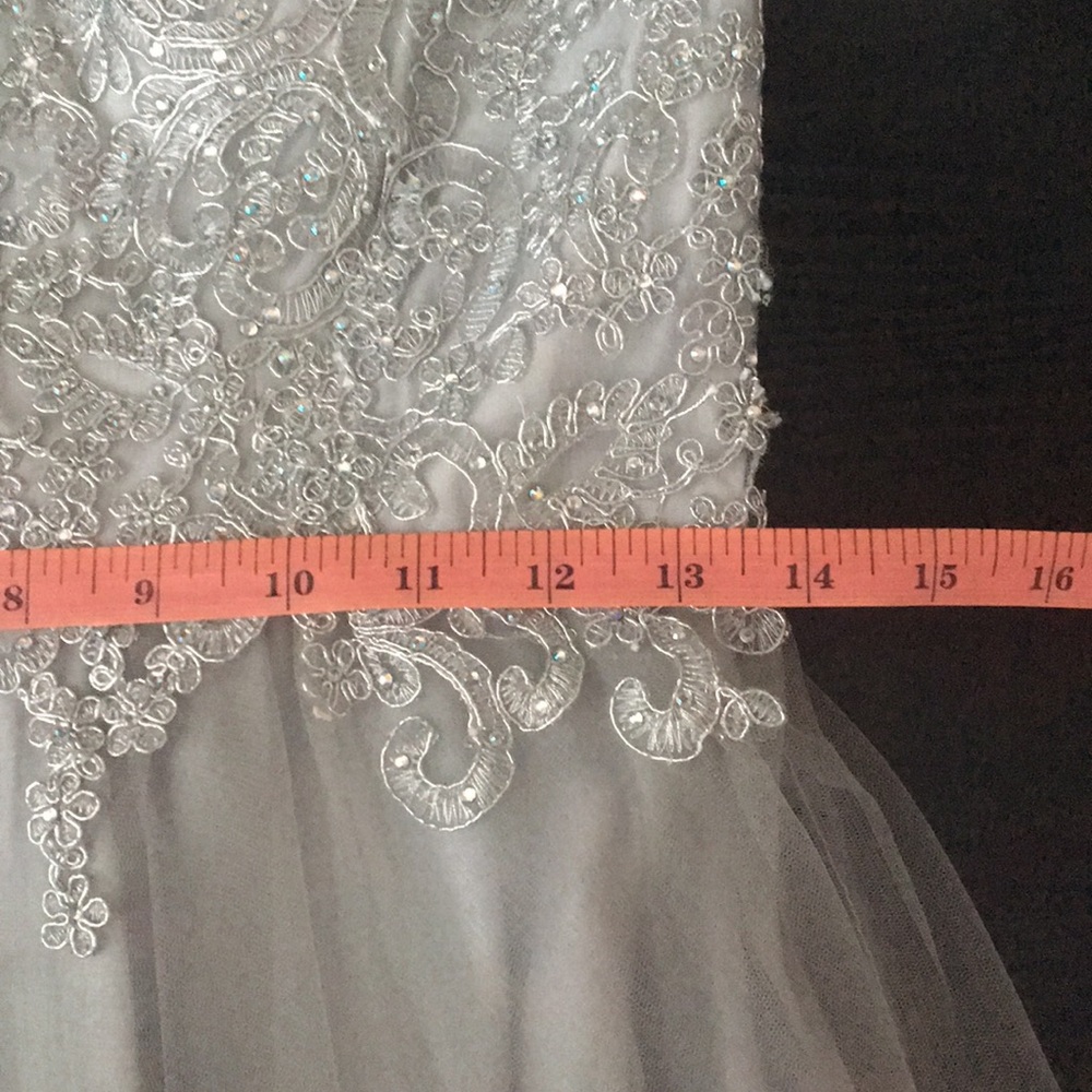 Silver Party Dress - Picture 8 of 11